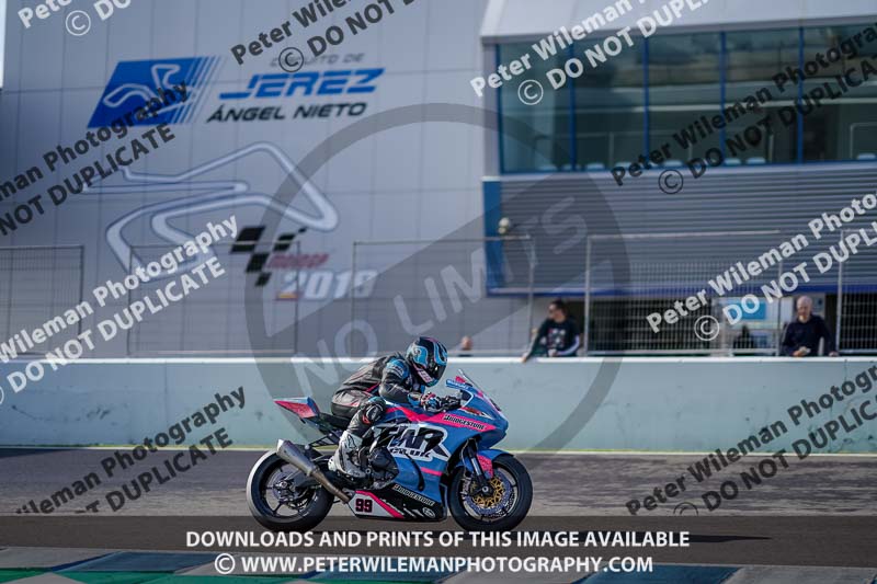 25 to 27th november 2017;Jerez;event digital images;motorbikes;no limits;peter wileman photography;trackday;trackday digital images